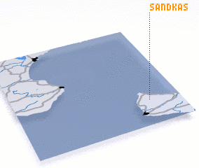 3d view of Sandkås