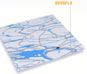 3d view of Brunflo