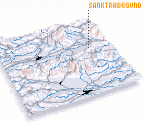 3d view of Sankt Radegund