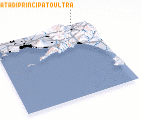 3d view of Prata di Principato Ultra