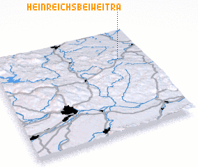 3d view of Heinreichs bei Weitra