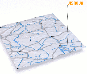 3d view of Višňová