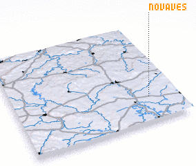 3d view of Nová Ves