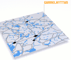 3d view of Gammelhyttan