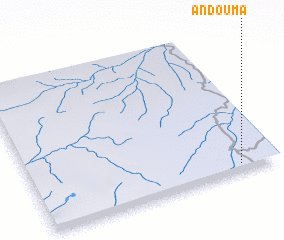 3d view of Andouma