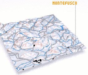 3d view of Montefusco