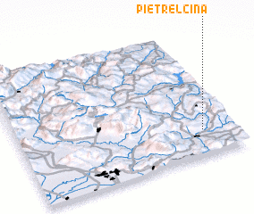 3d view of Pietrelcina