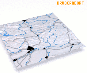 3d view of Bruderndorf