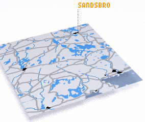 3d view of Sandsbro