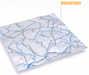 3d view of Mounpoko