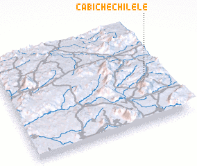 3d view of Cabiche-Chilele