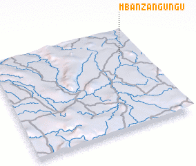 3d view of Mbanza-Ngungu