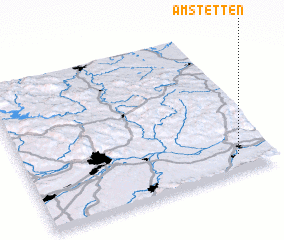 3d view of Amstetten