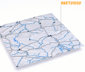 3d view of Hartvíkov