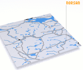 3d view of Norsån