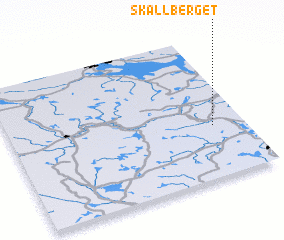 3d view of Skallberget