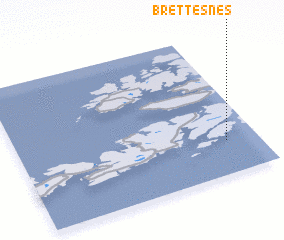 3d view of Brettesnes