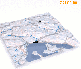 3d view of Zalesina