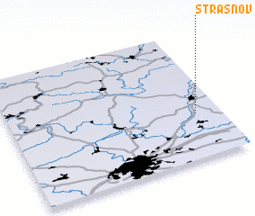 3d view of Strašnov