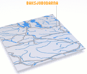 3d view of Baksjöbodarna