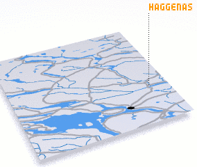 3d view of Häggenås