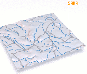 3d view of Saba