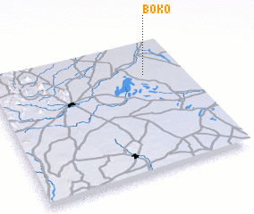 3d view of Boko