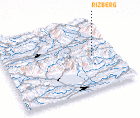 3d view of Rižberg