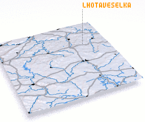 3d view of Lhota Veselka