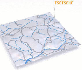 3d view of Tsétséké