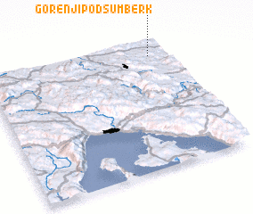 3d view of Gorenji Podšumberk