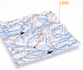 3d view of Leše