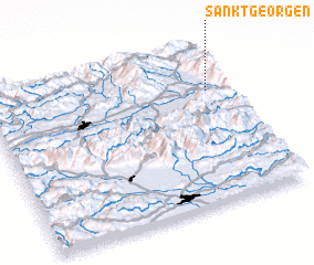 3d view of Sankt Georgen