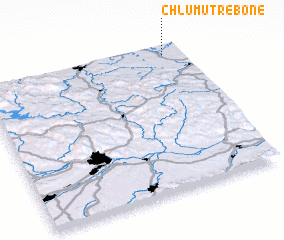 3d view of Chlum u Třeboně