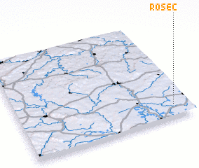 3d view of Roseč