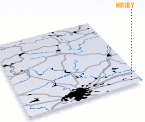 3d view of Hřiby