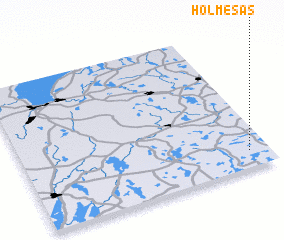 3d view of Holmesås