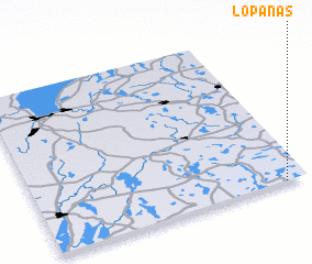 3d view of Löpanäs