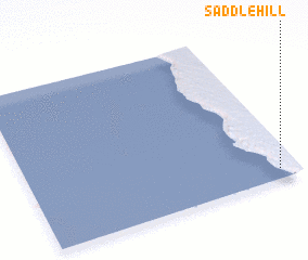 3d view of Saddle Hill