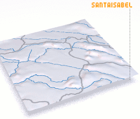 3d view of Santa Isabel