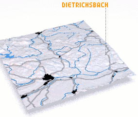 3d view of Dietrichsbach
