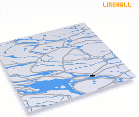 3d view of Linehäll