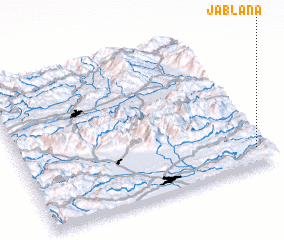 3d view of Jablana