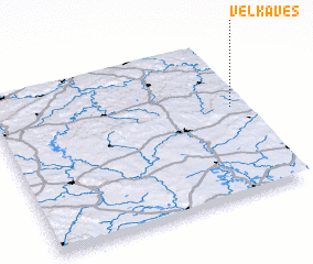 3d view of Velká Ves