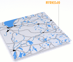 3d view of Myresjö