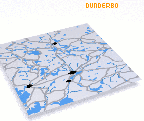3d view of Dunderbo
