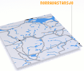 3d view of Norra Västansjö