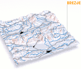 3d view of Brezje