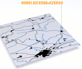 3d view of Mohelnice nad Jizerou