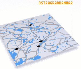 3d view of Östra Granhammar